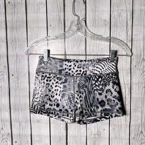 IAB MFG athletic animal print shorts size XS